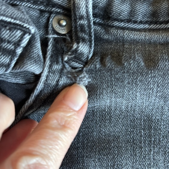 GAP SIZE 16/33 CURVY TRUE SKINNY BLACK DENIM JEANS - Picture 8 of 8